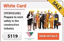 White Card workshop offer